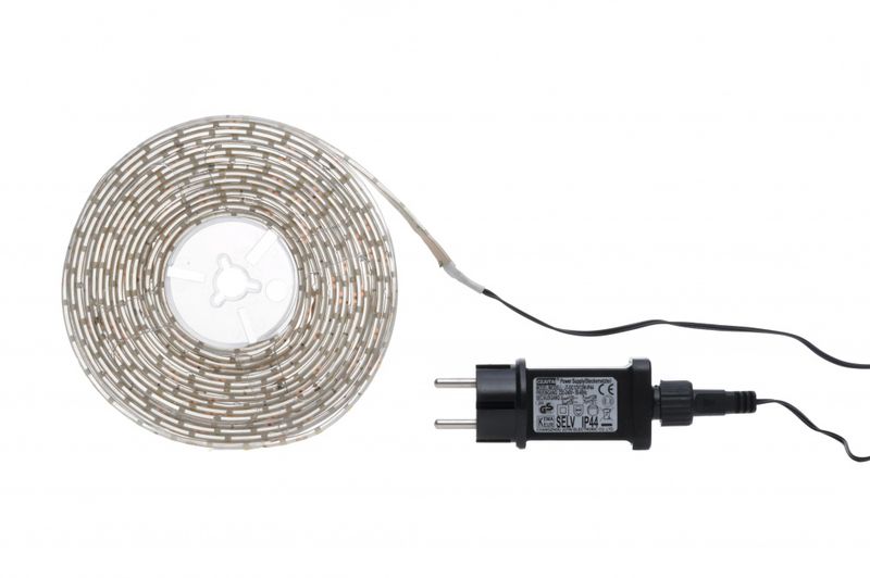 LED STRIPS VARM HVIT 5M
