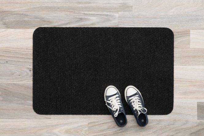 Hovedbilde Dørmatte sort 50x80cm