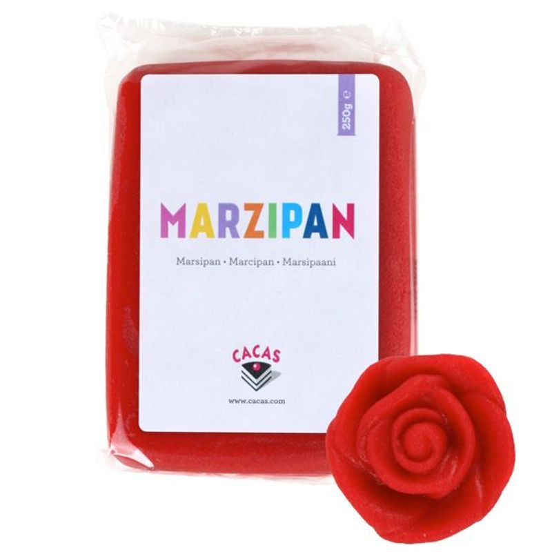 Marsipan Cacas Rød