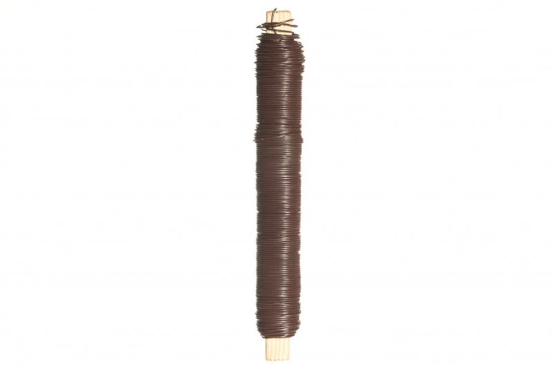 Wire metall brun 60m