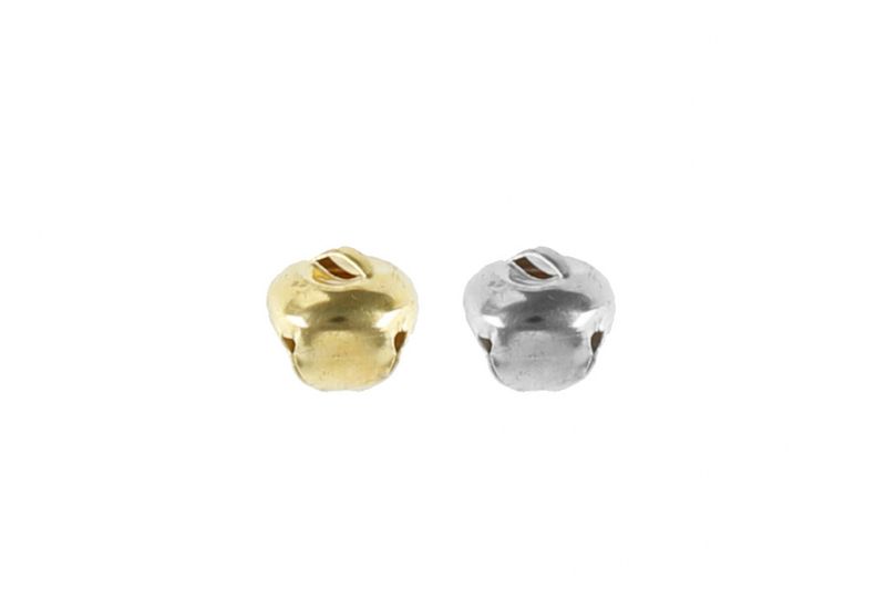 Bjeller 1.5cm 12pk ass sølv/gull
