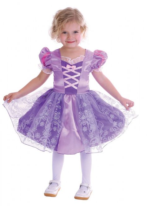 Hovedbilde Mini prinsessekjole lilla str 104 (3-4år)