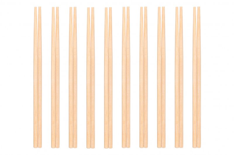 Spisepinner bambus 10 par