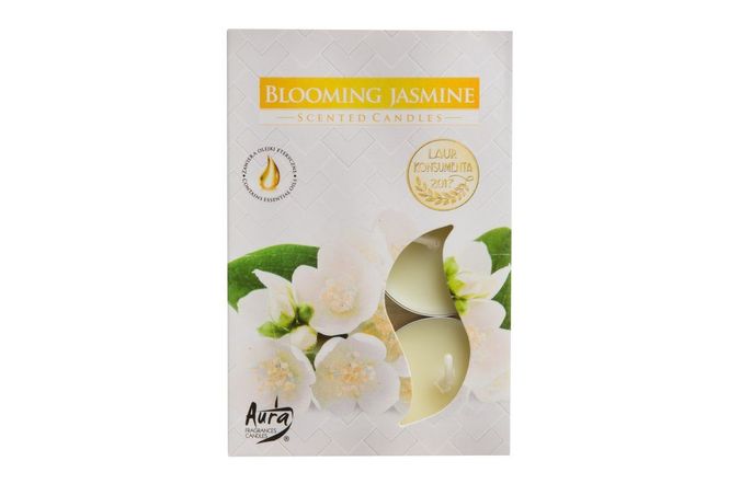 Hovedbilde Duftlys telys Blooming Jasmine 6pk