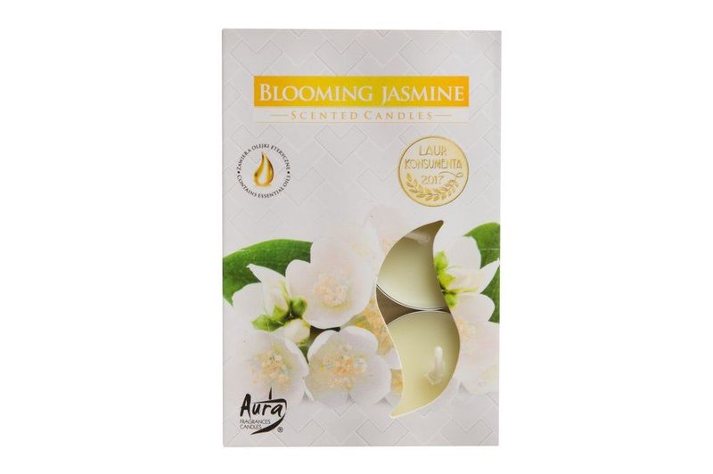 Duftlys telys Blooming Jasmine 6pk