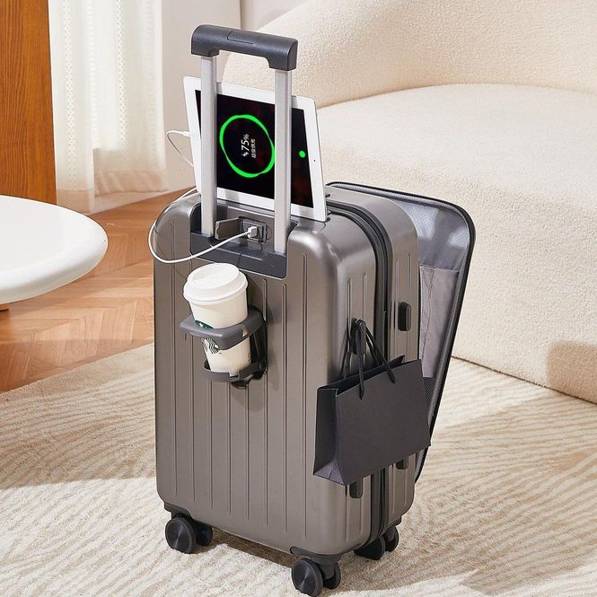 Hovedbilde Kabinkoffert multifunksjonell grå