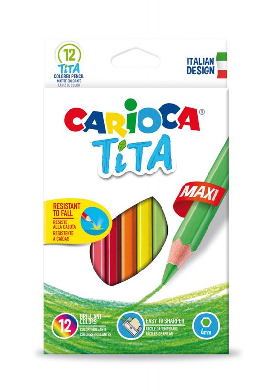Carioca Fargeblyant maxi 12pk