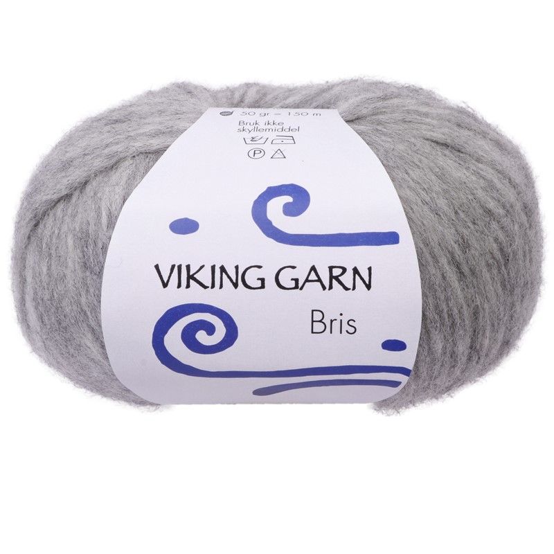 ALPACA BRIS LYS GRÅ 313