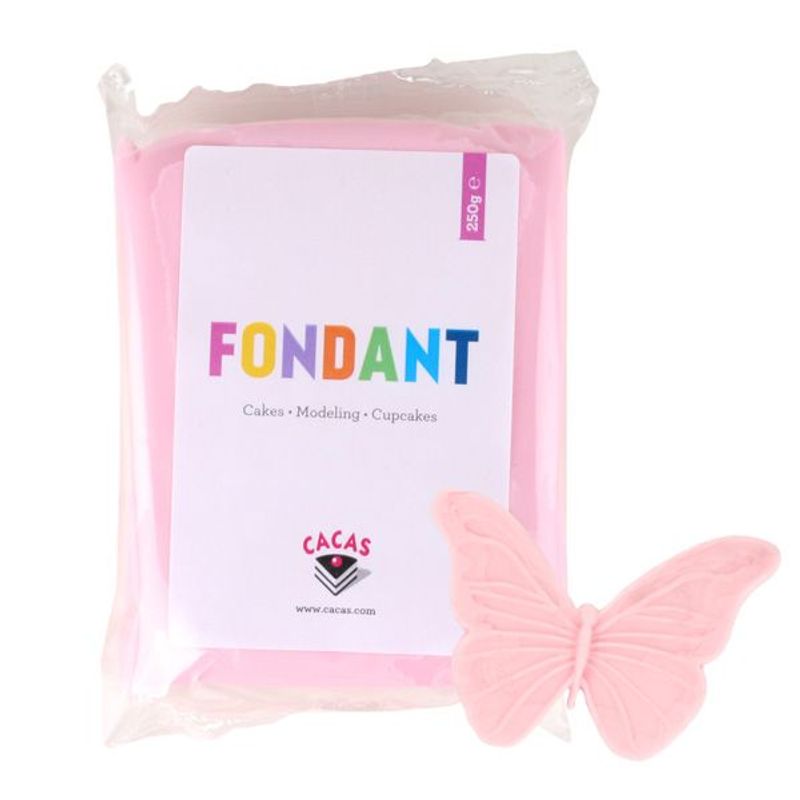 Fondant Cacas Baby Rosa