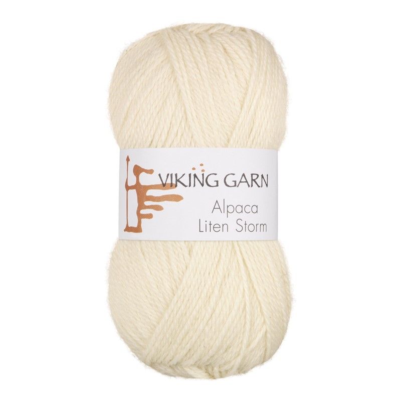 ALPACA LITEN STORM NATURHVIT 702
