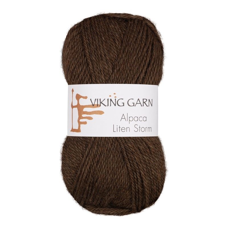 ALPACA LITEN STORM BRUN 708