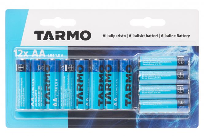 Hovedbilde Batteri Tarmo AA 12pk