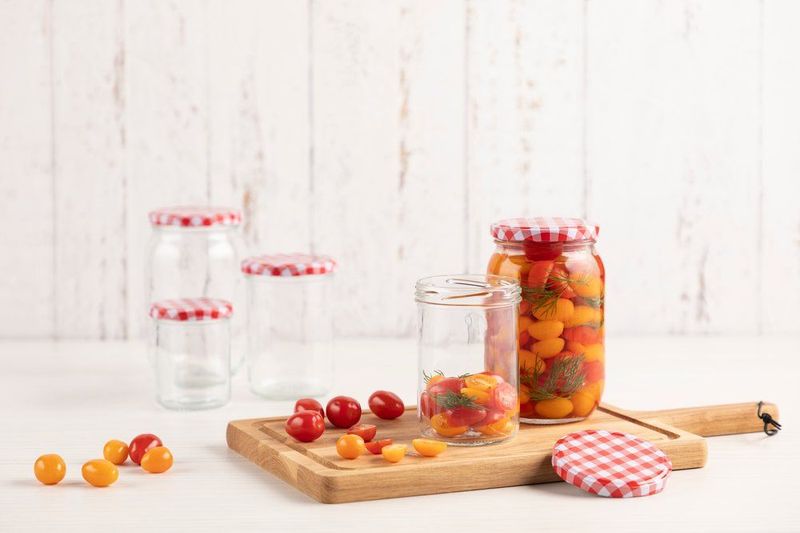 Glasskrukke for mat 6pk, 165ml 