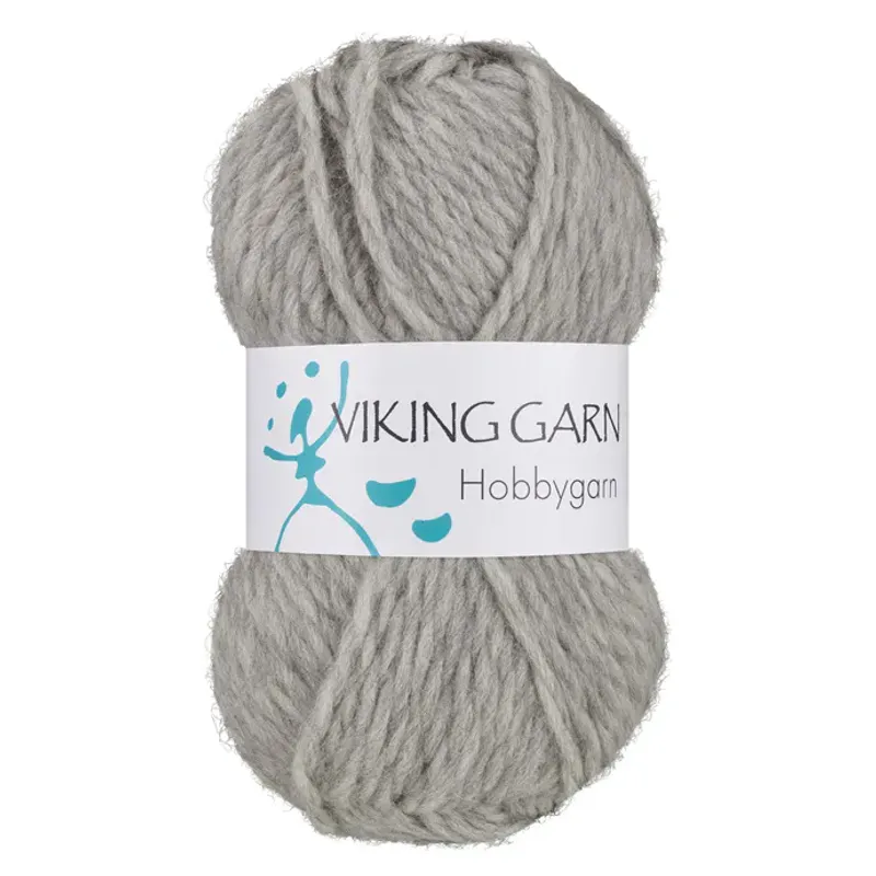 HOBBYGARN LYSGRÅ 913