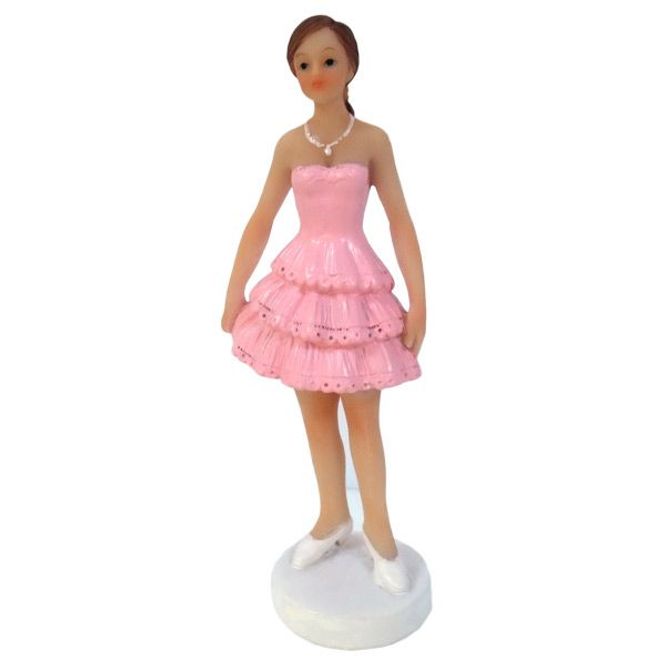 Hovedbilde Konfirmant Jente Rosa kjole