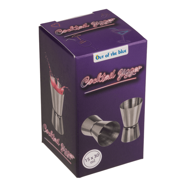 Målebeger i rustfritt stål 15-30ml