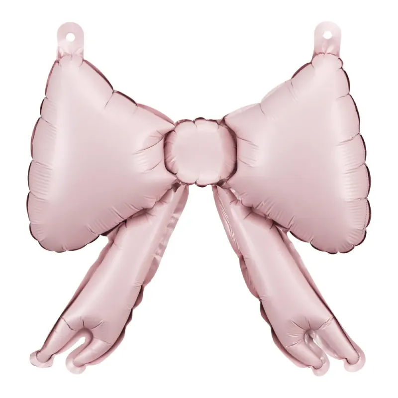 Folieballong rosa sløyfer 5pk