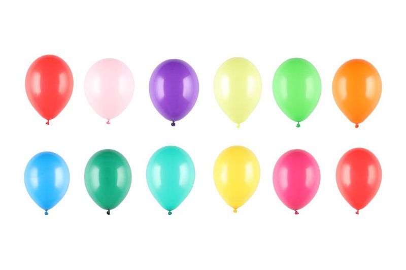 Ballonger 50pk ass farger
