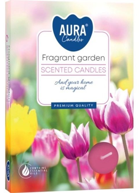 Hovedbilde Duftlys telys Garden 6pk