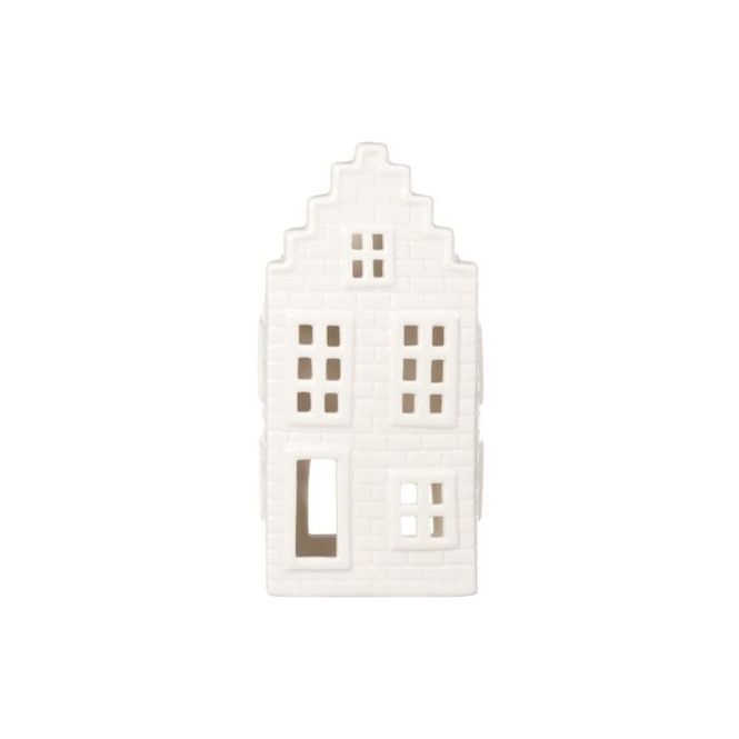Hovedbilde Hus lanterne hvit 18 cm