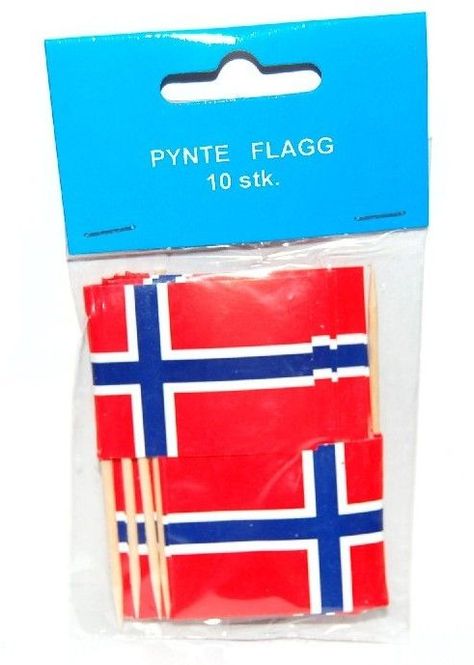 Hovedbilde Kakeflagg 10pk