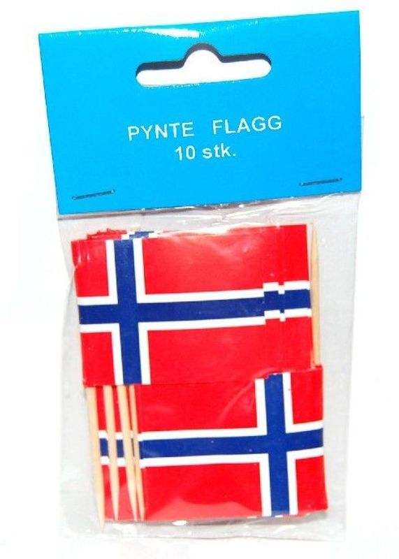 Kakeflagg 10pk