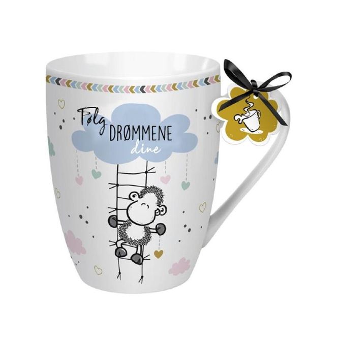 Hovedbilde Krus Følg Drømmene Dine Sheepworld