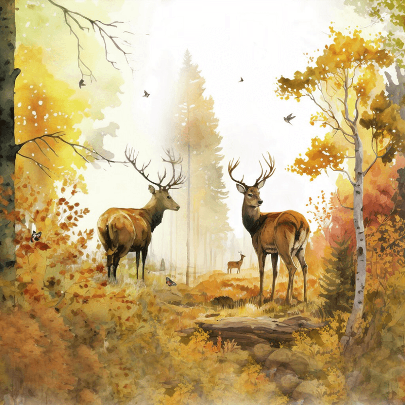 Lunsj servietter Autumn Forest