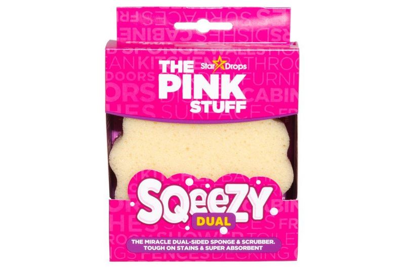 The Pink Stuff Sueezy Dual Scrubber