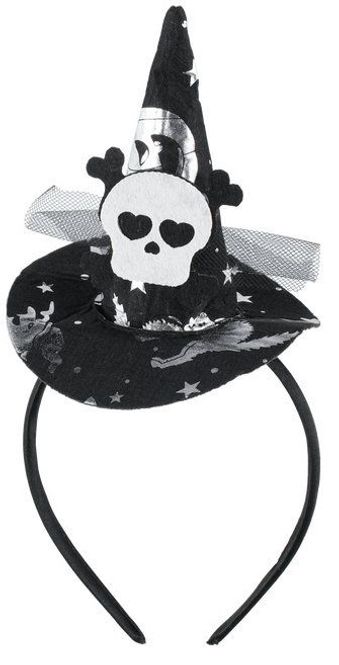 Hovedbilde Diadem hatt med hodeskalle