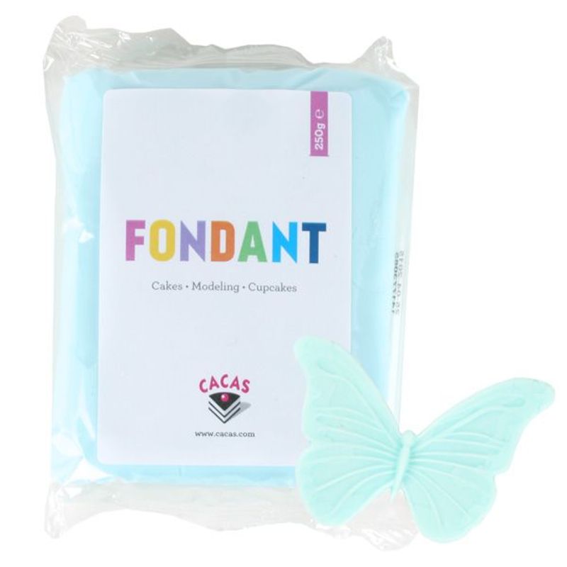 Fondant Cacas Baby Blå
