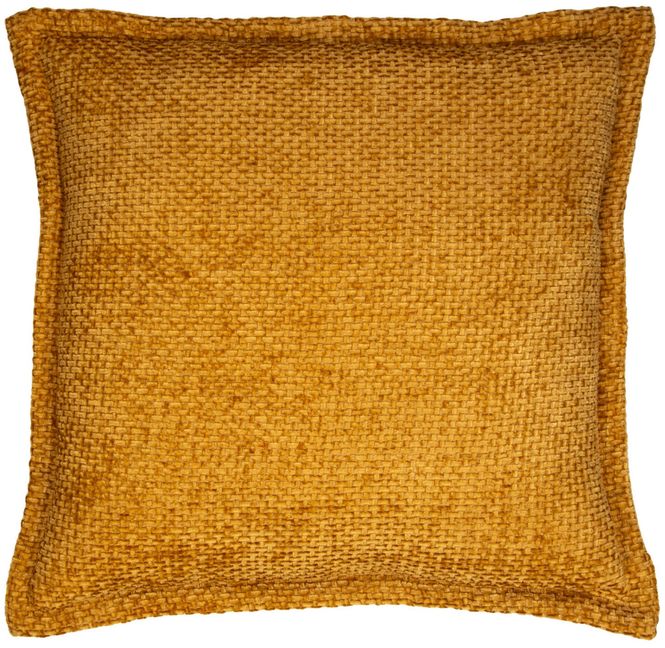 Hovedbilde Putetrekk vevd cord oker 45x45cm