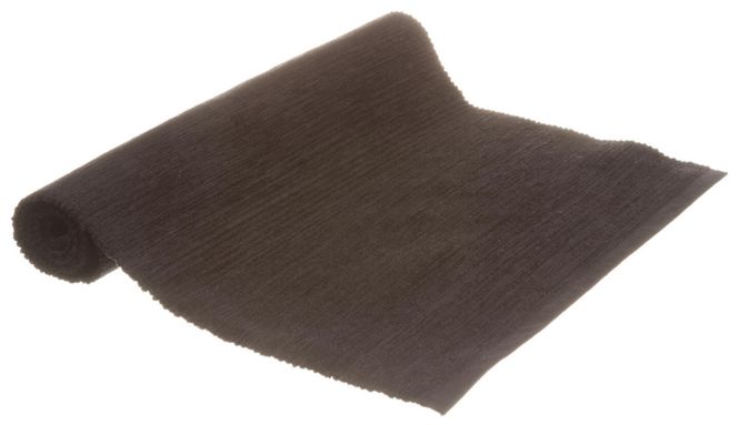 Hovedbilde Løper chenille bomull sort 33x100cm