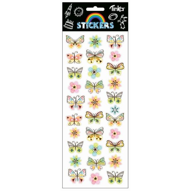 Hovedbilde Tinka stickers sommerfugl