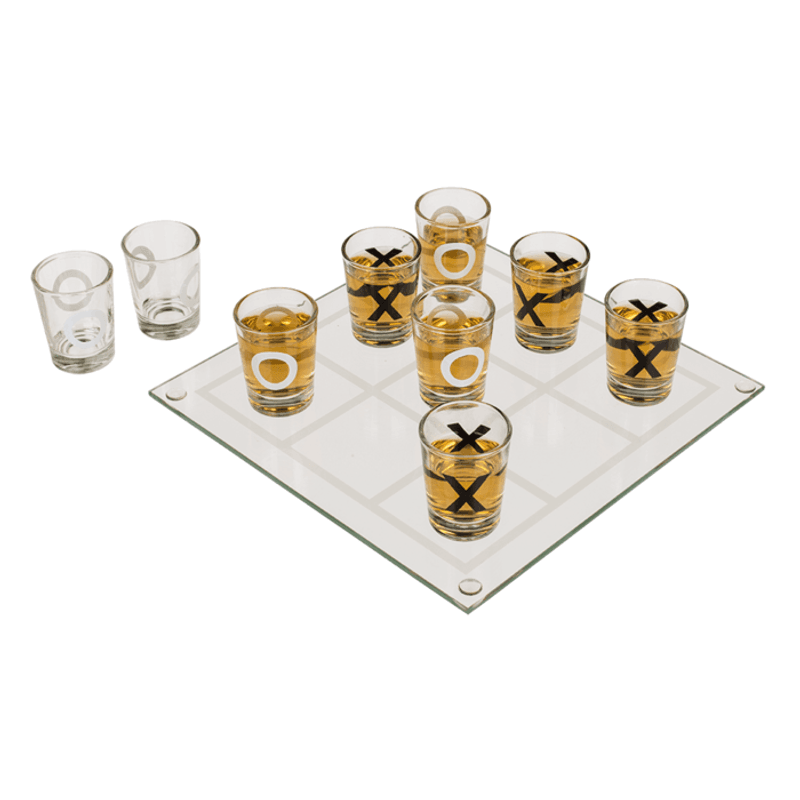 Bondesjakk med shotglass
