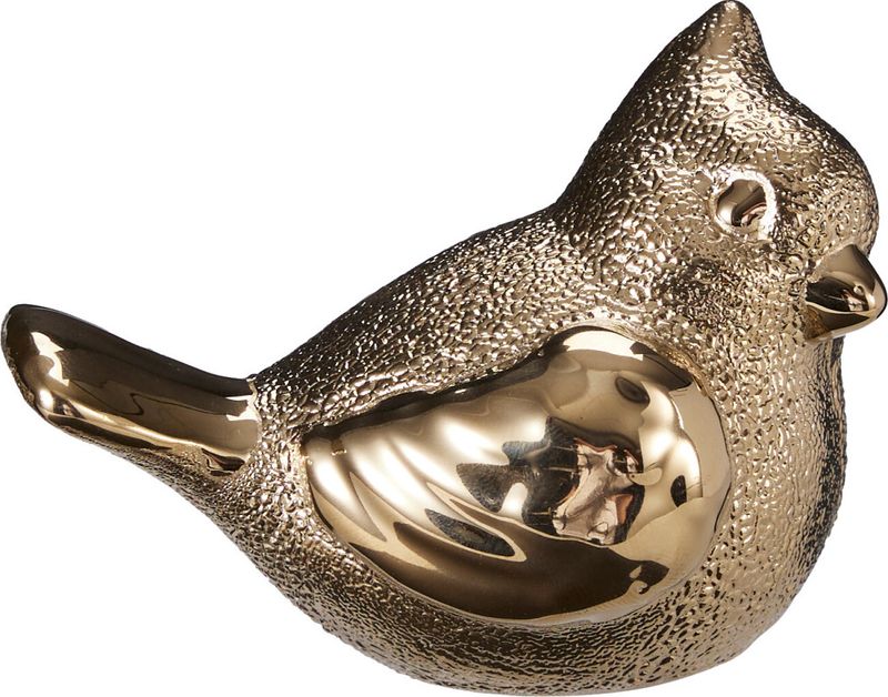 Fugl gull 6cm