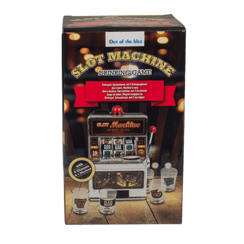 Spillautomat drikkespill inkl. 5 shotglass 