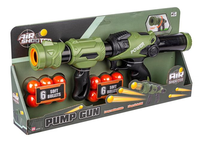 Hovedbilde Pumpegevær med 12 kuler