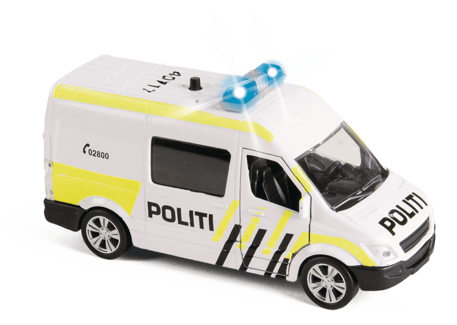 Hovedbilde Politibil med lyd og lys
