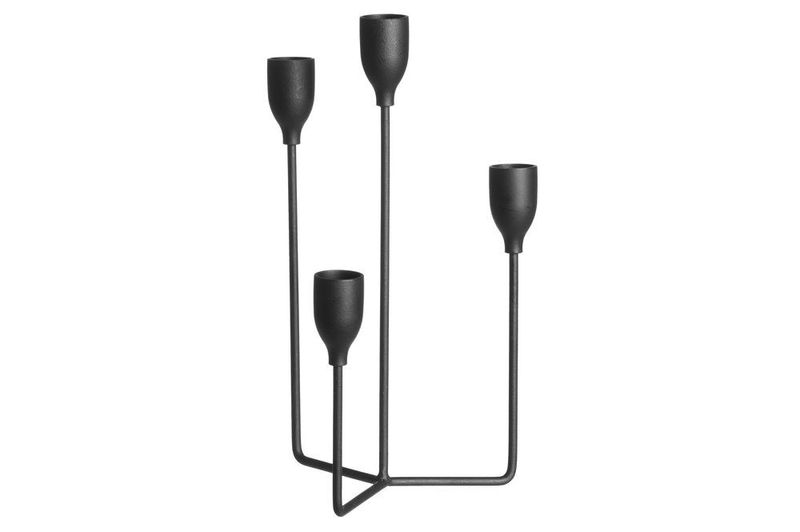 Lysestake svart 25cm