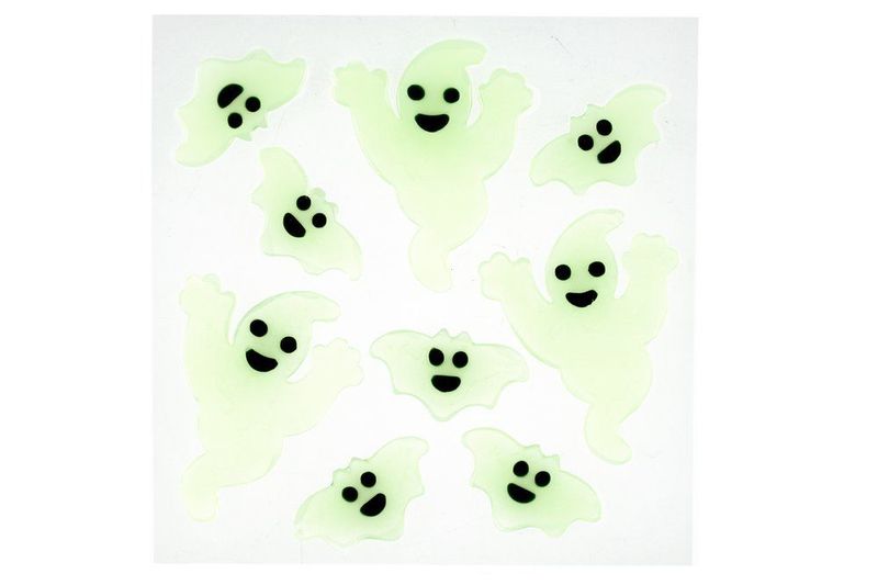 Halloween vindusdekor spøkelser