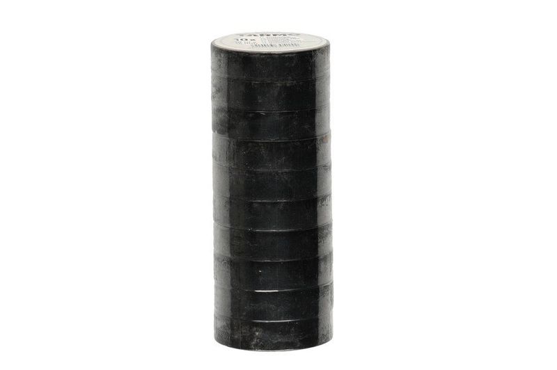 Tarmo Elektrikerteip Sort 10pk
