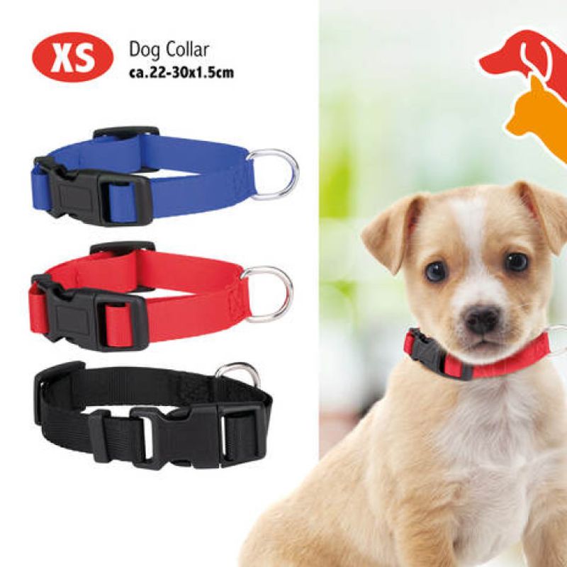 Halsbånd til hund XSmall 22-30x1.5cm