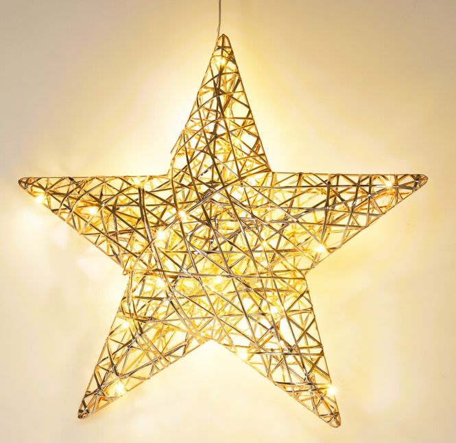 Hovedbilde Adventsstjerne Led 40cm
