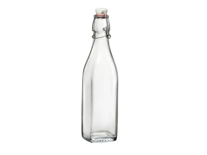 Hovedbilde Glassflaske med patentkork 0.5L Bormioli