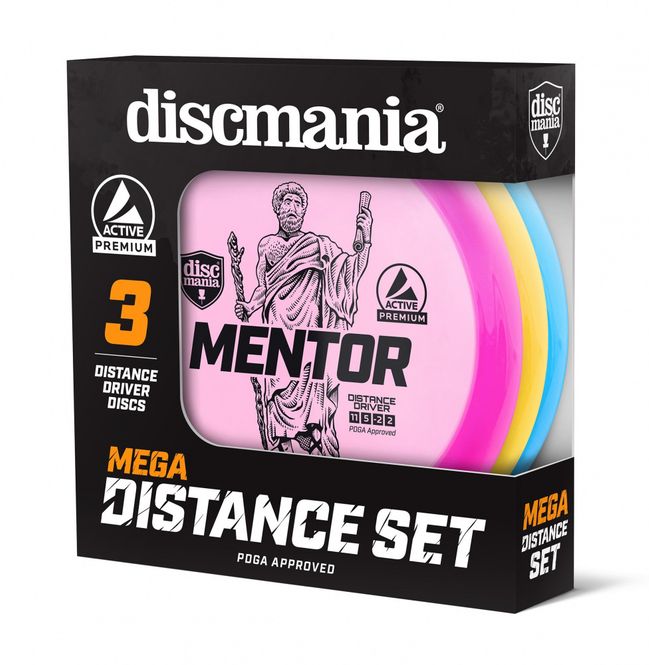 Hovedbilde Frisbeegolf Mega Distance Set 3stk