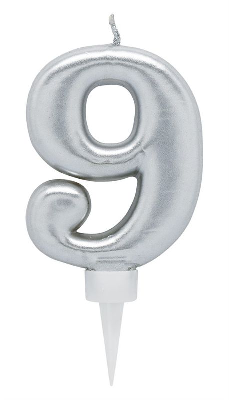 Kakelys fra nr 1-10 i Sølv
