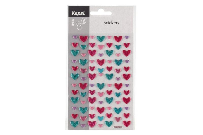 Kapel Stickers hjerter
