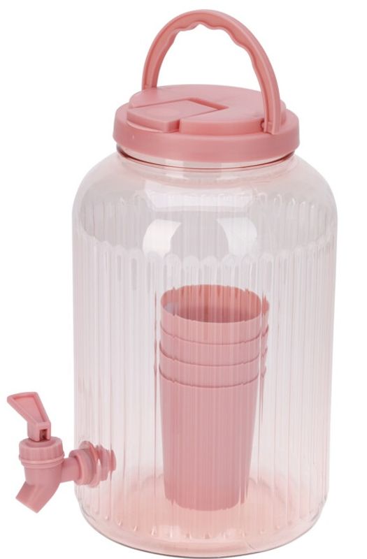 Drikkedispenser med kopper