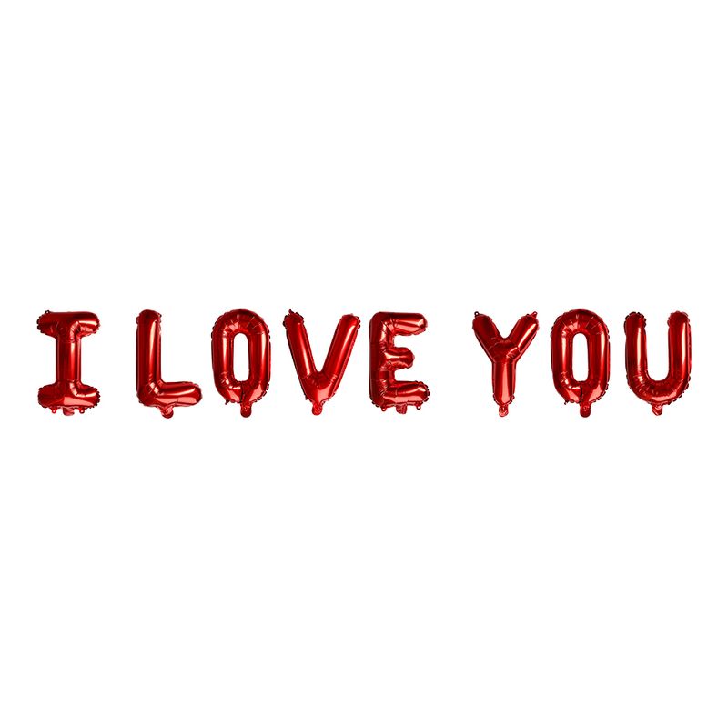 Folieballong I Love You